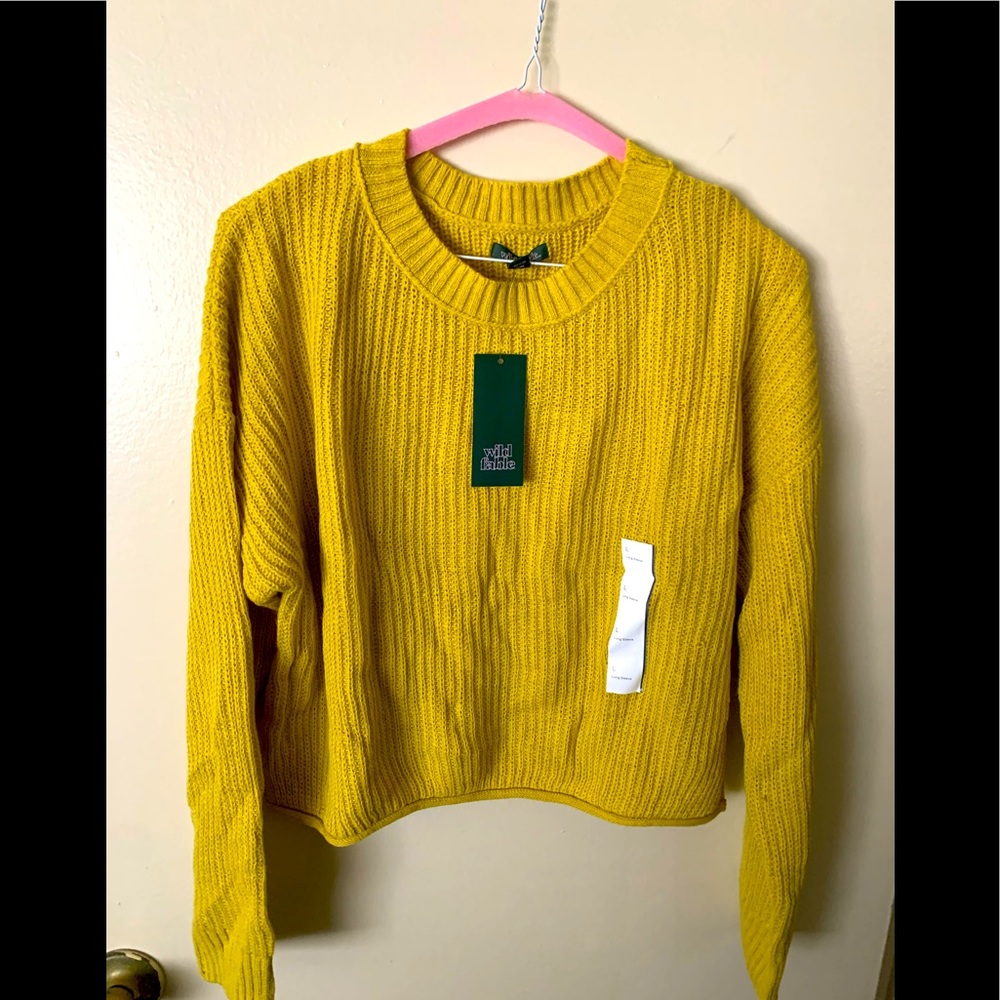 Mustard Sweater